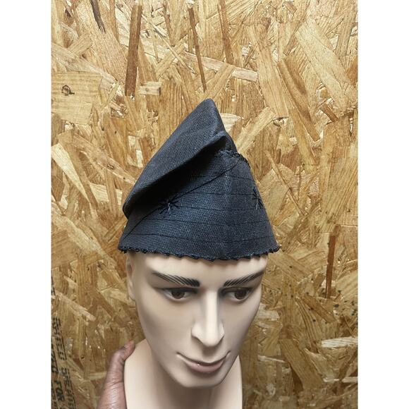 African black Aso-oke Men's Hat, African Men's Wedding Hat, Men's all Party Hat - Picture 1 of 6